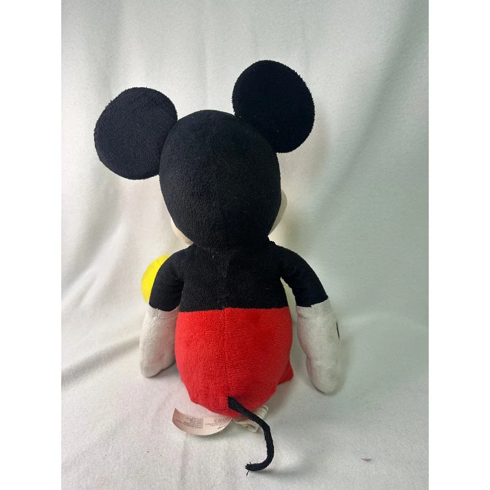 Disney Mickey‎ Mouse Plush Stuffed Animal Just Play Classic Red Shorts 15 Inch